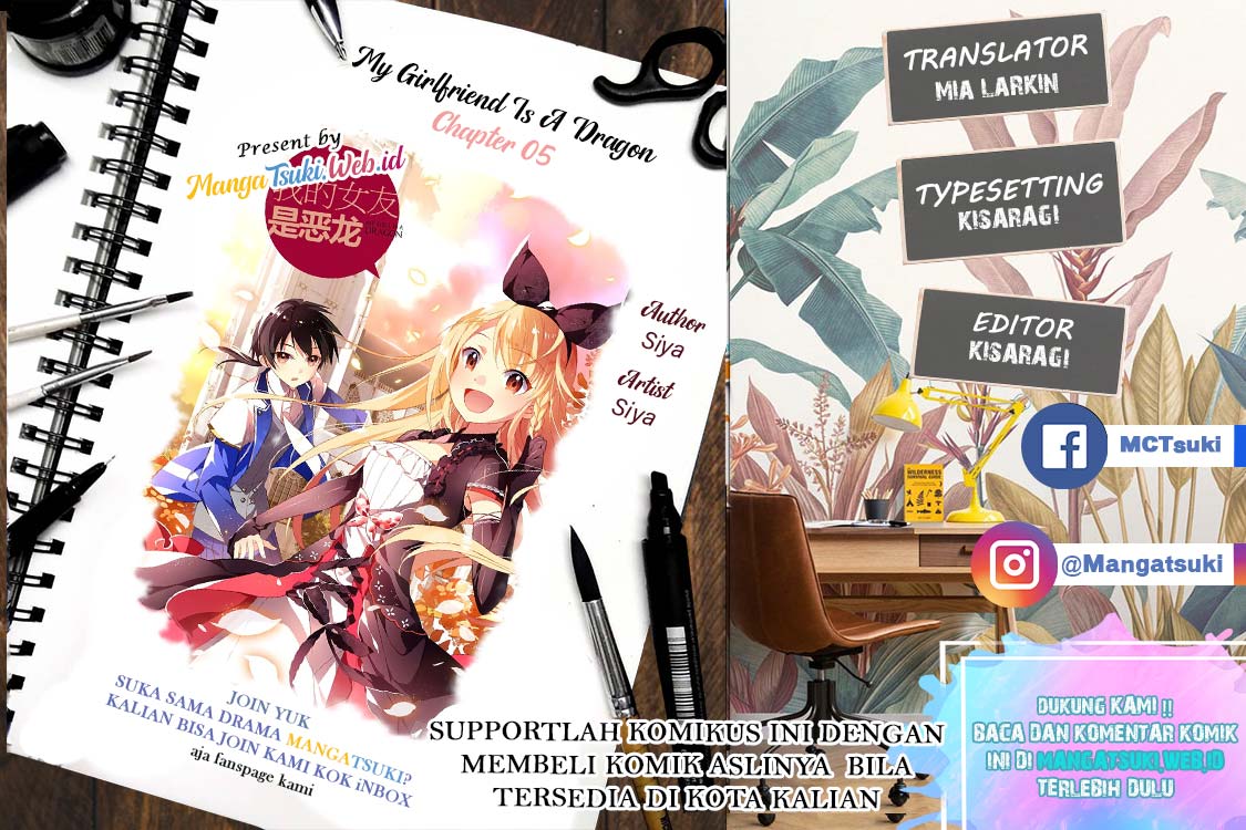 My Girlfriend Is a Dragon Chapter 05 Gambar 1